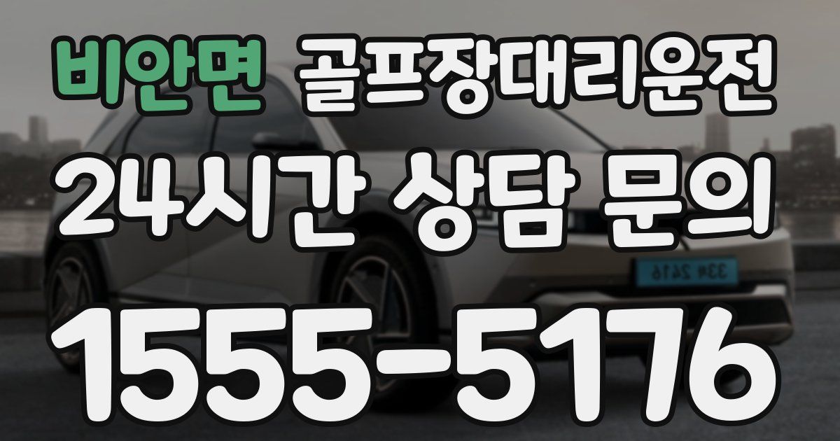 골프장대리운전 서비스