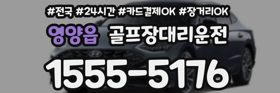 영양읍 골프장대리운전