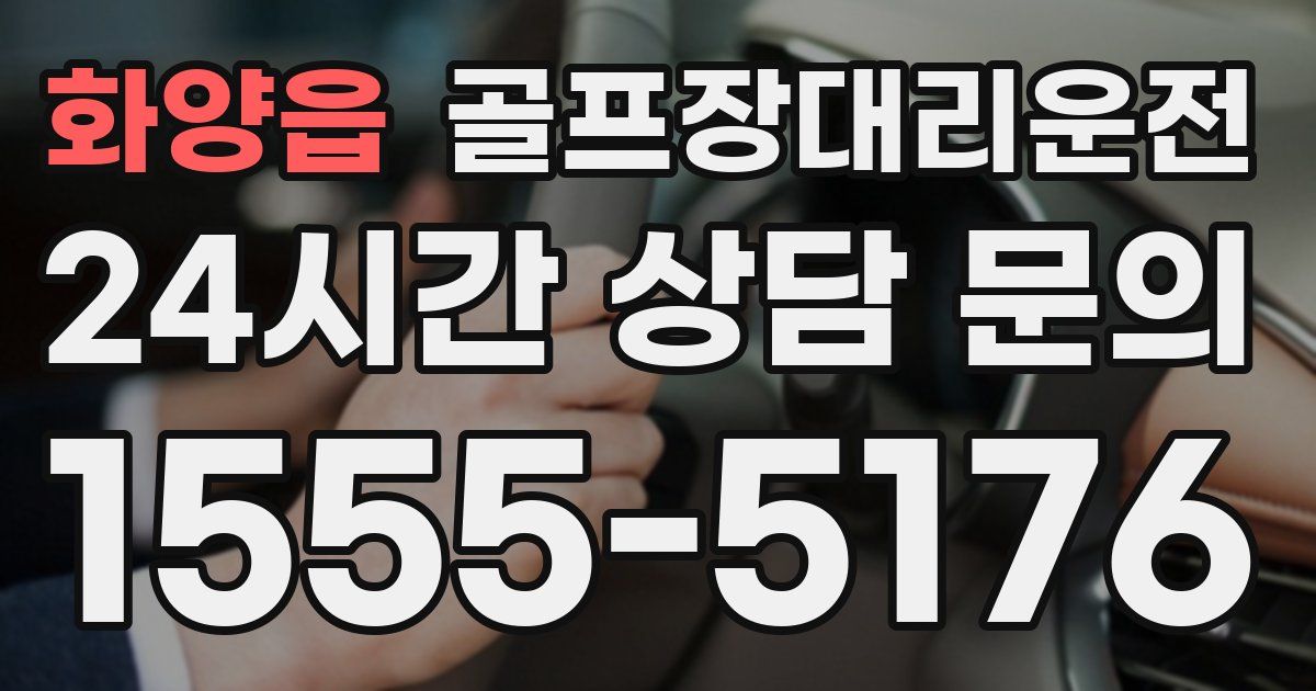 골프장대리운전 서비스