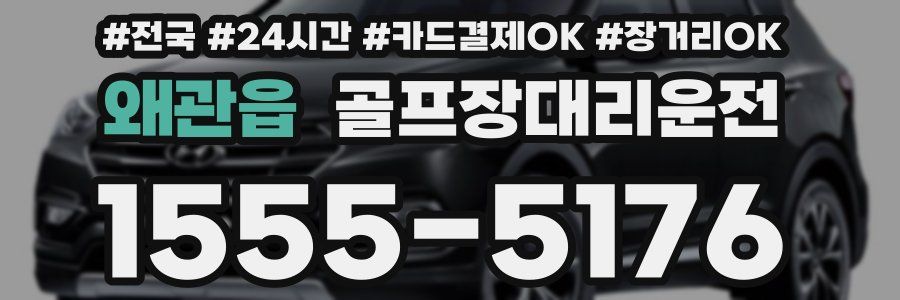 왜관읍 골프장대리운전