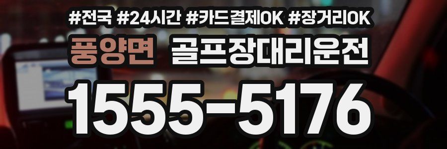 풍양면 골프장대리운전