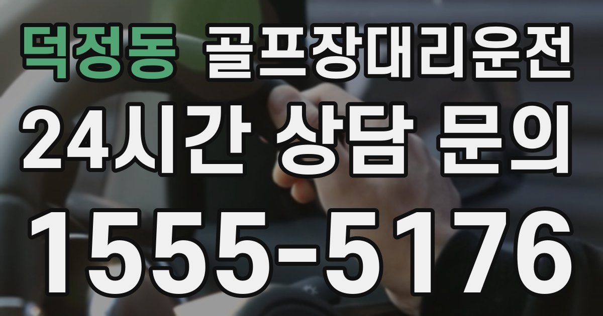 골프장대리운전 서비스