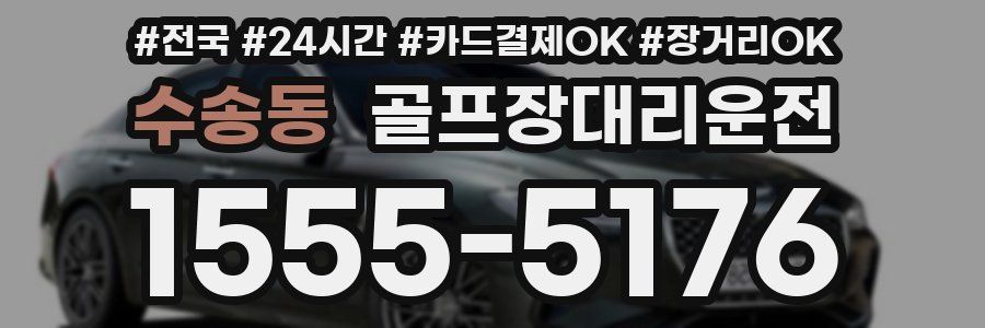 수송동 골프장대리운전