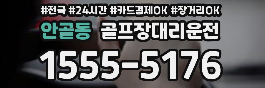 안골동 골프장대리운전