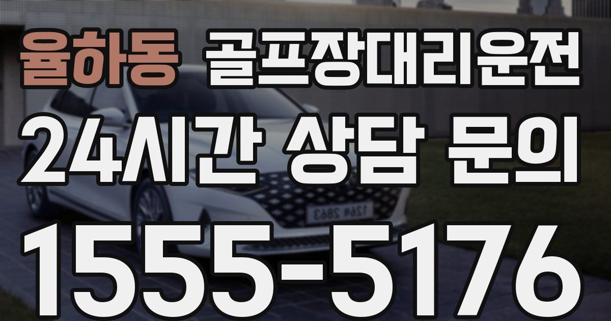 골프장대리운전 서비스