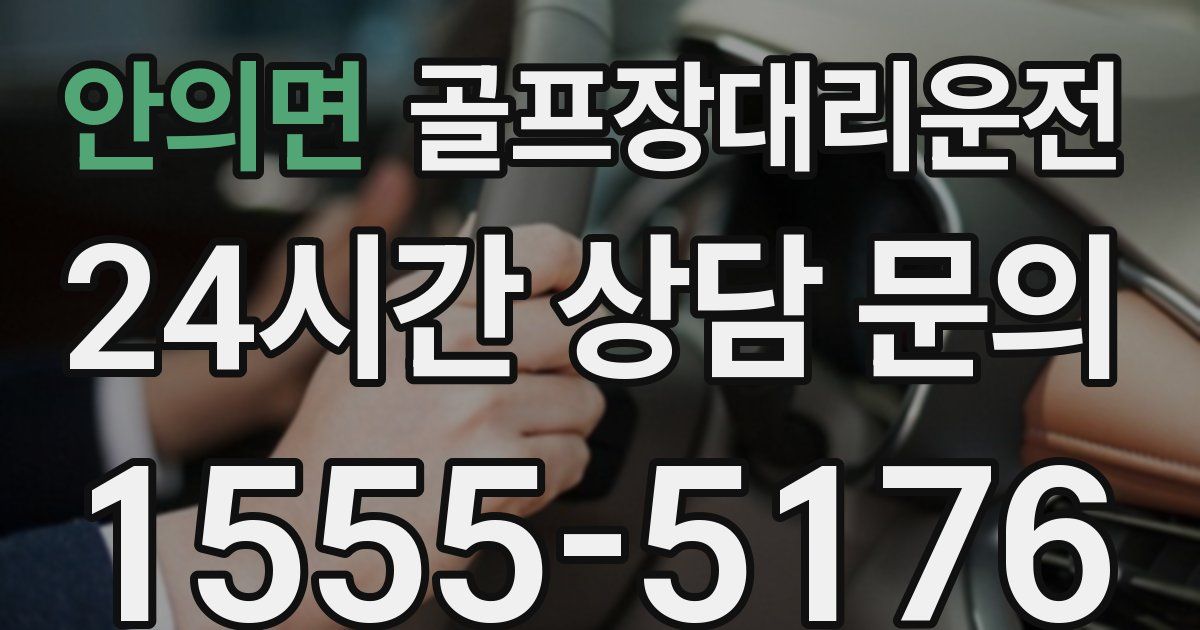 골프장대리운전 서비스