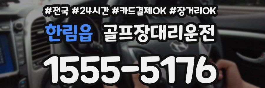 한림읍 골프장대리운전