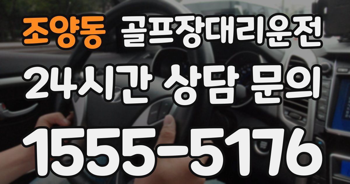 골프장대리운전 서비스
