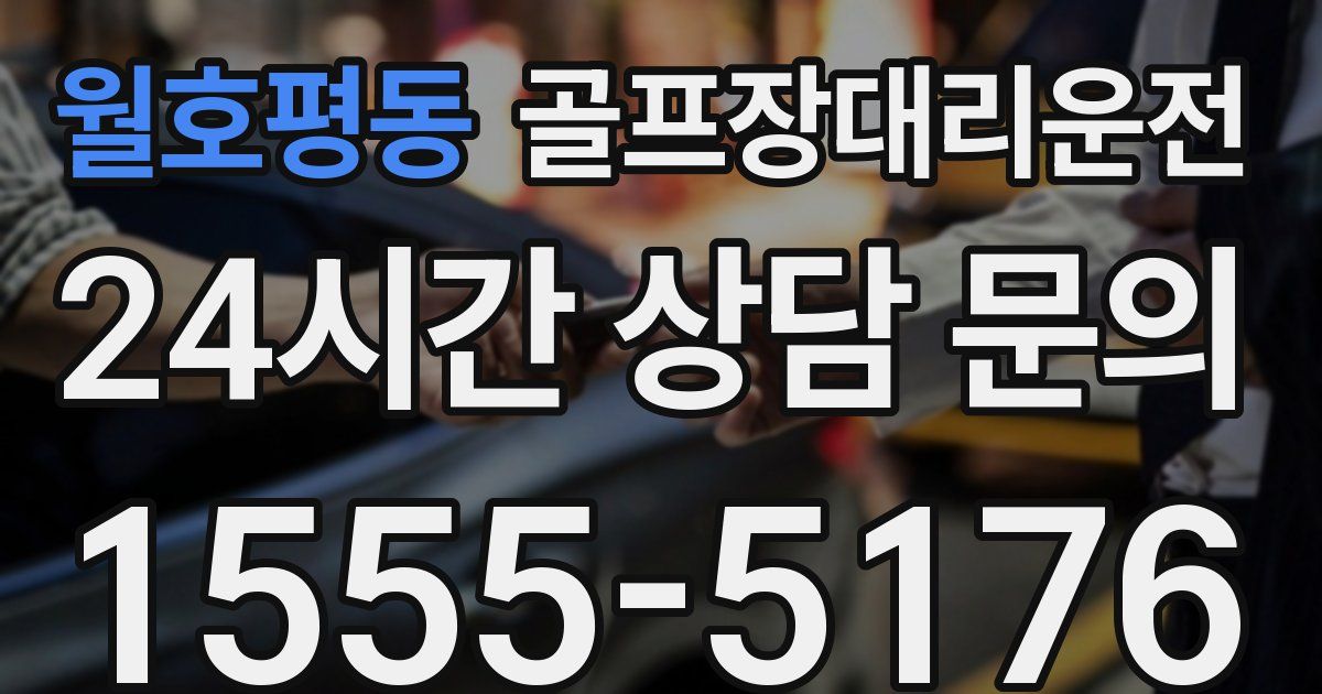 골프장대리운전 서비스