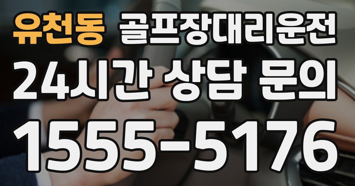 골프장대리운전 서비스