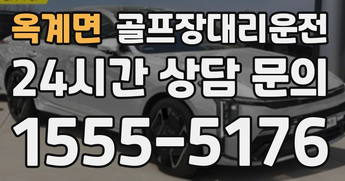 골프장대리운전 서비스