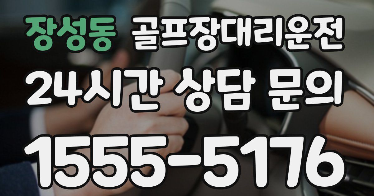 골프장대리운전 서비스