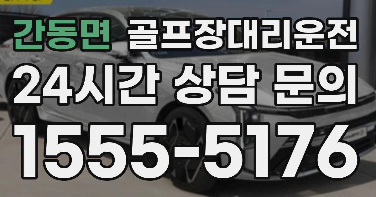 골프장대리운전 서비스