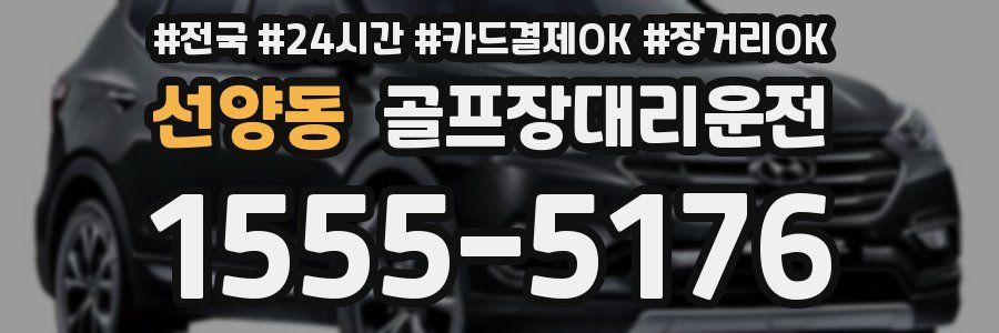 선양동 골프장대리운전