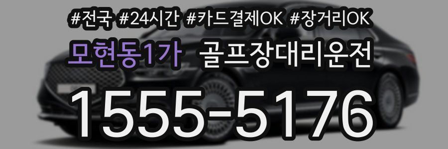 모현동1가 골프장대리운전
