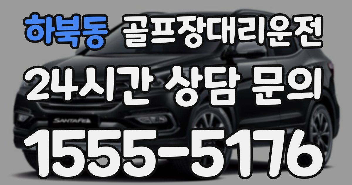 골프장대리운전 서비스