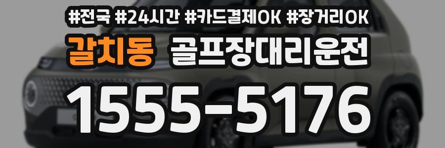 갈치동 골프장대리운전