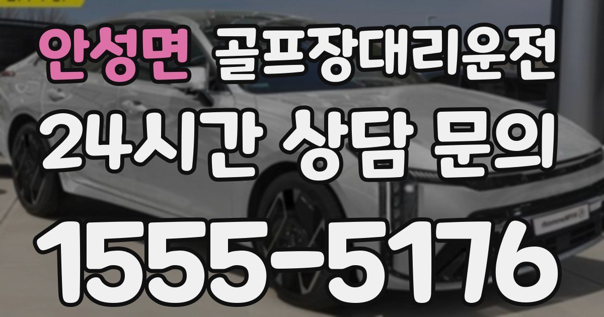 골프장대리운전 서비스