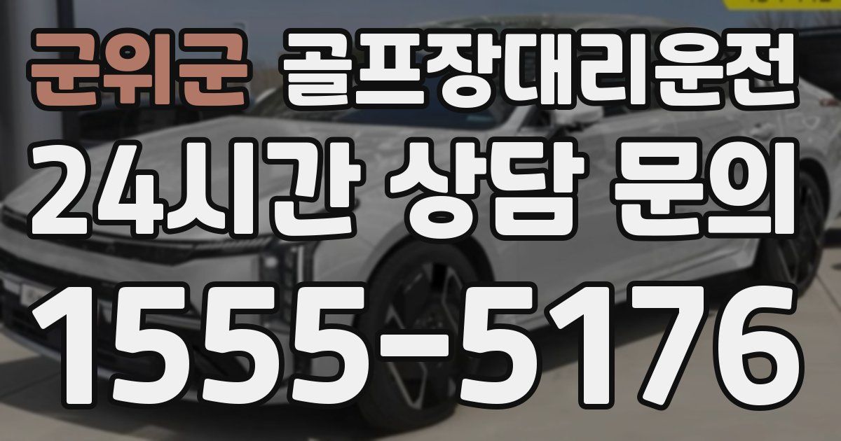 골프장대리운전 서비스