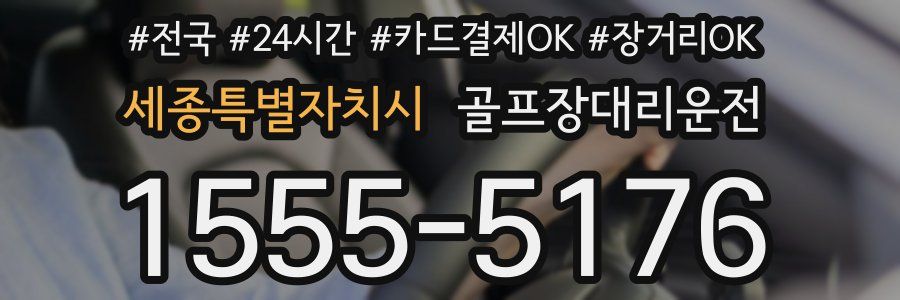 세종특별자치시 골프장대리운전