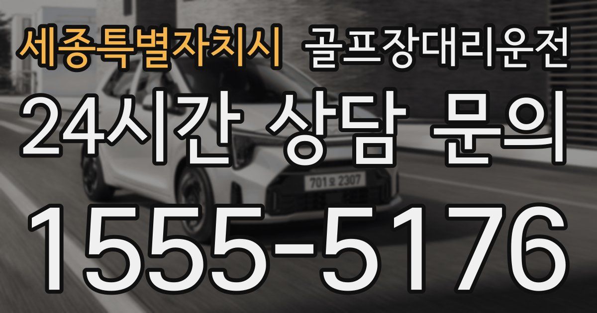 골프장대리운전 서비스