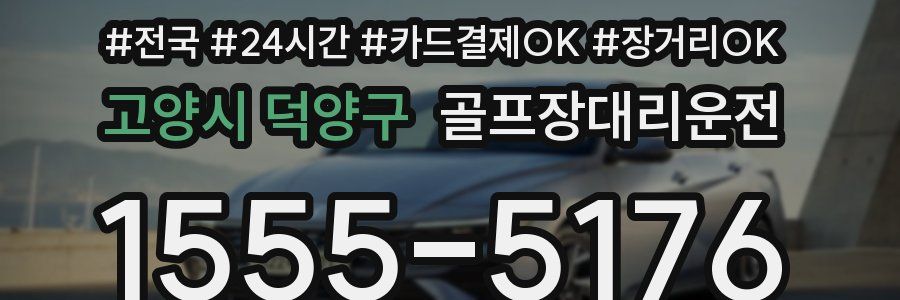 고양시 덕양구 골프장대리운전