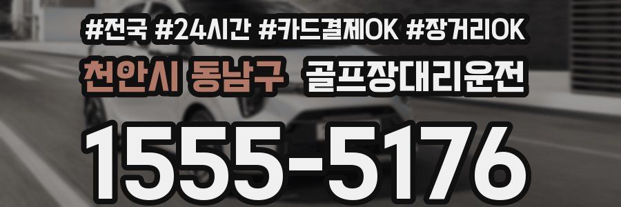 천안시 동남구 골프장대리운전