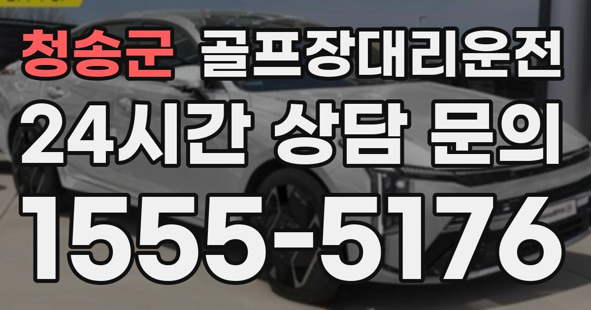 골프장대리운전 서비스