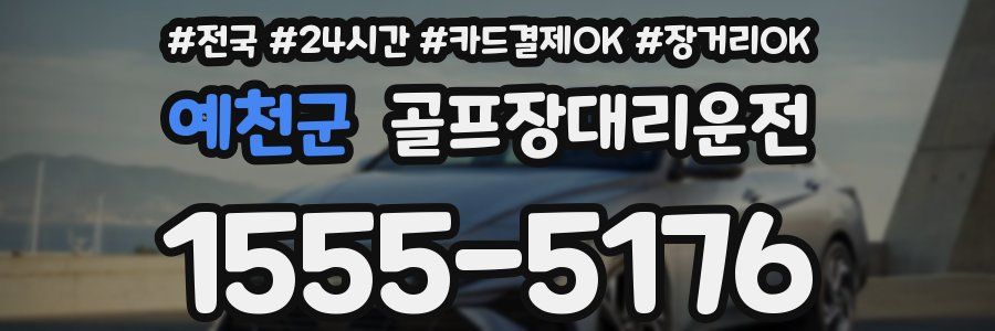 예천군 골프장대리운전