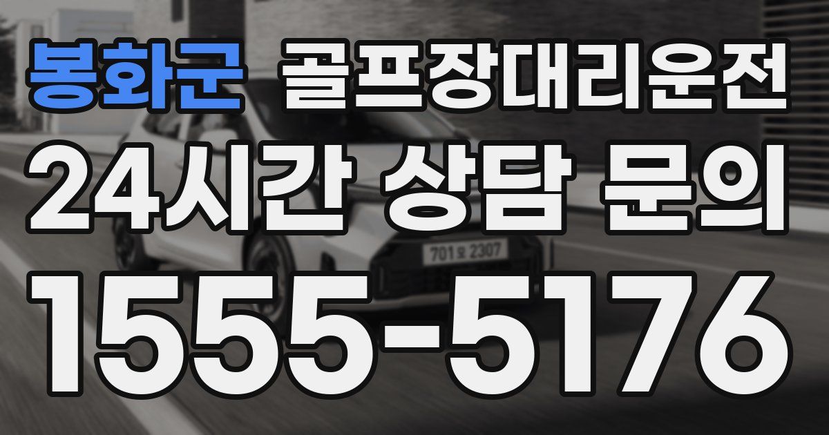 골프장대리운전 서비스