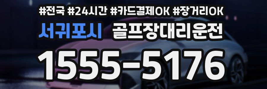 서귀포시 골프장대리운전