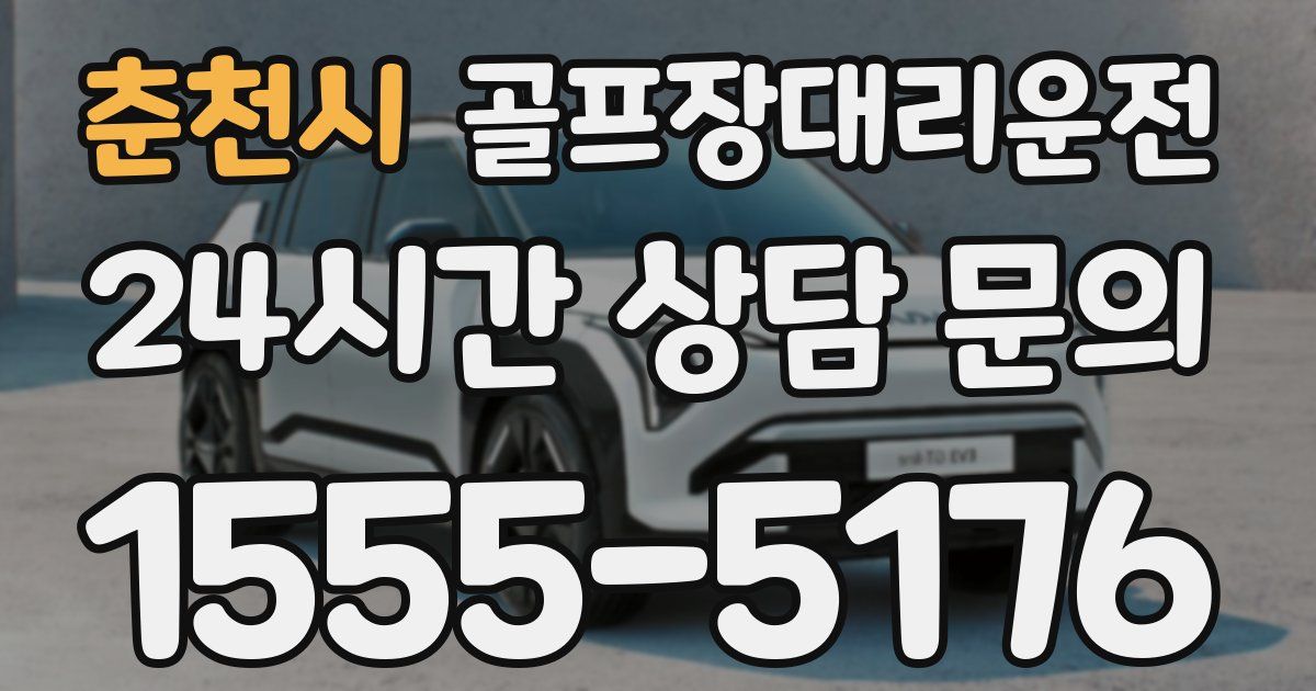 골프장대리운전 서비스