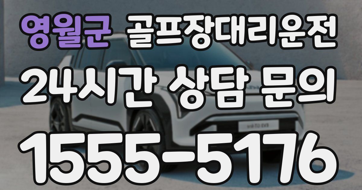 골프장대리운전 서비스