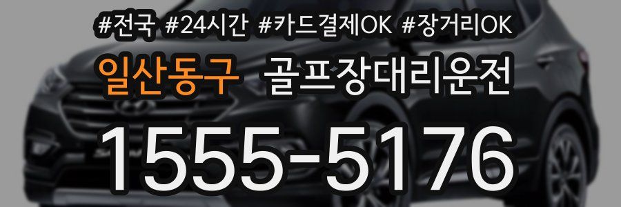 일산동구 골프장대리운전