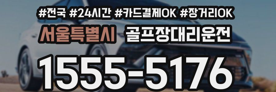 서울특별시 골프장대리운전
