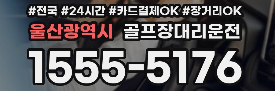 울산광역시 골프장대리운전