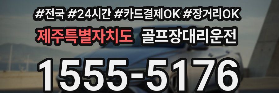 제주특별자치도 골프장대리운전