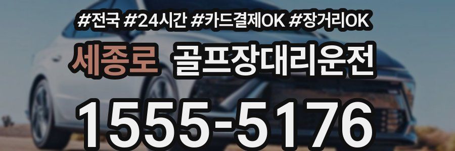 세종로 골프장대리운전