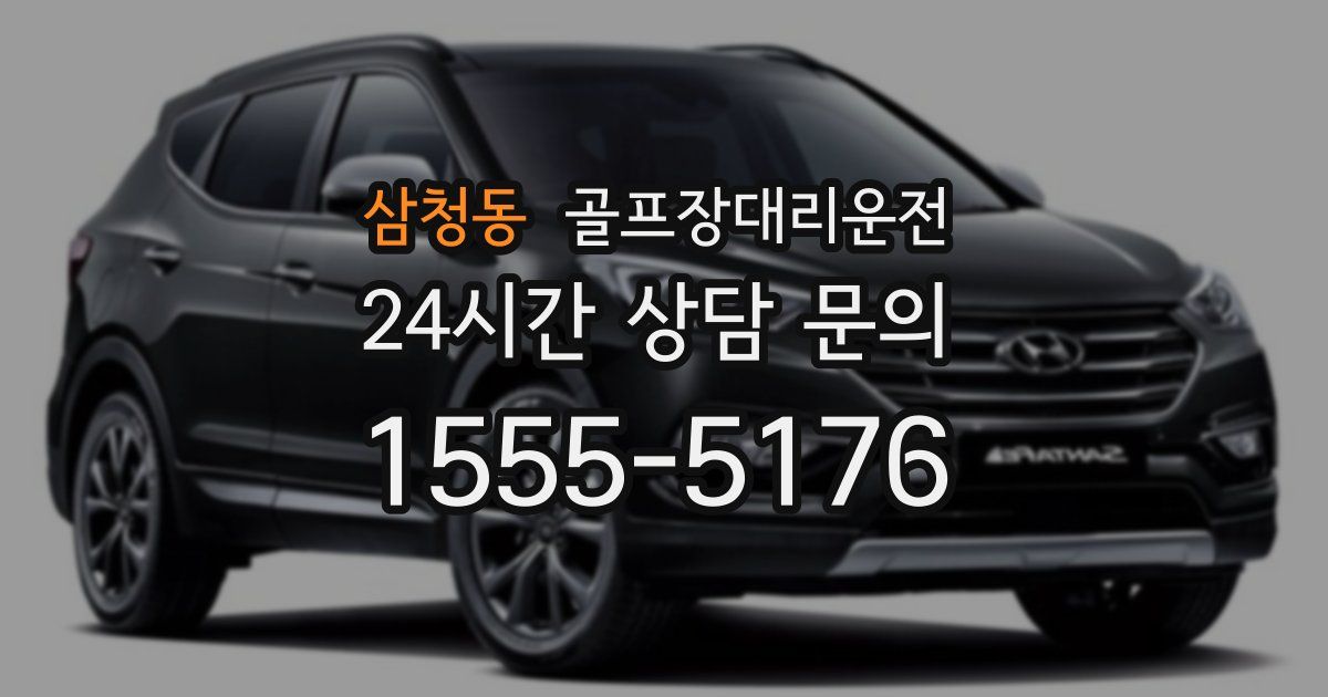 골프장대리운전 서비스