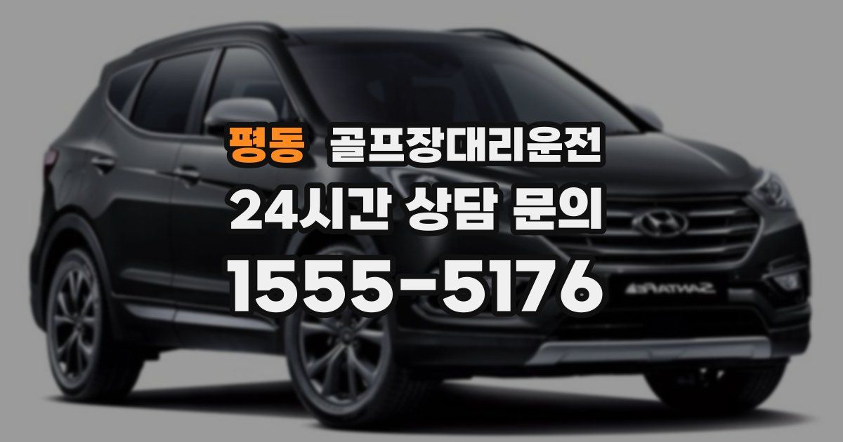 골프장대리운전 서비스