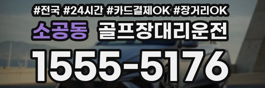 소공동 골프장대리운전