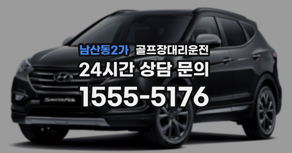 골프장대리운전 서비스