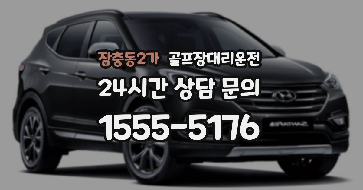 골프장대리운전 서비스