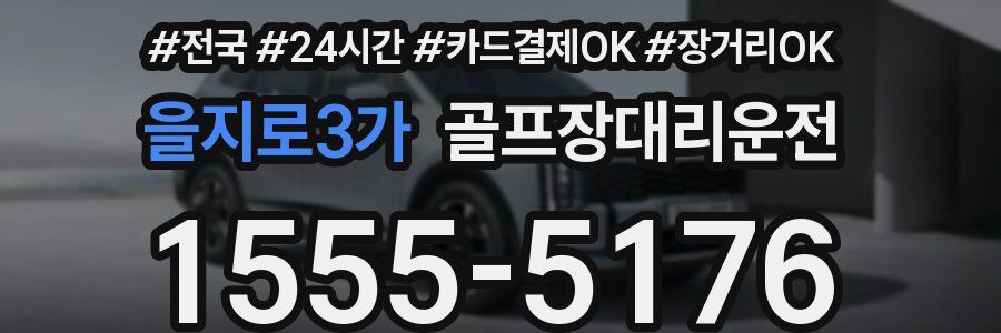 을지로3가 골프장대리운전