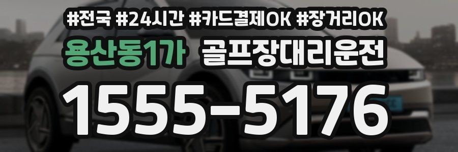 용산동1가 골프장대리운전