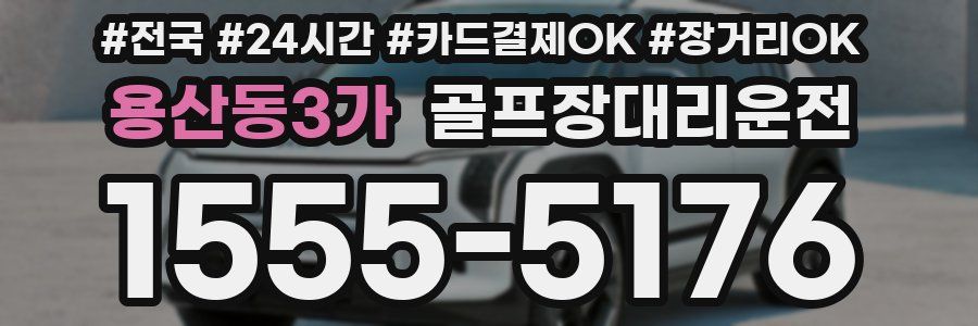 용산동3가 골프장대리운전