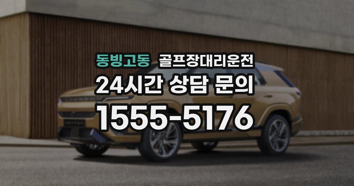 골프장대리운전 서비스