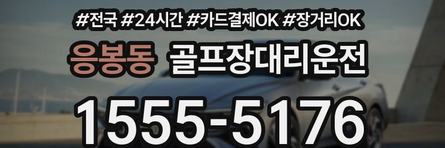 응봉동 골프장대리운전