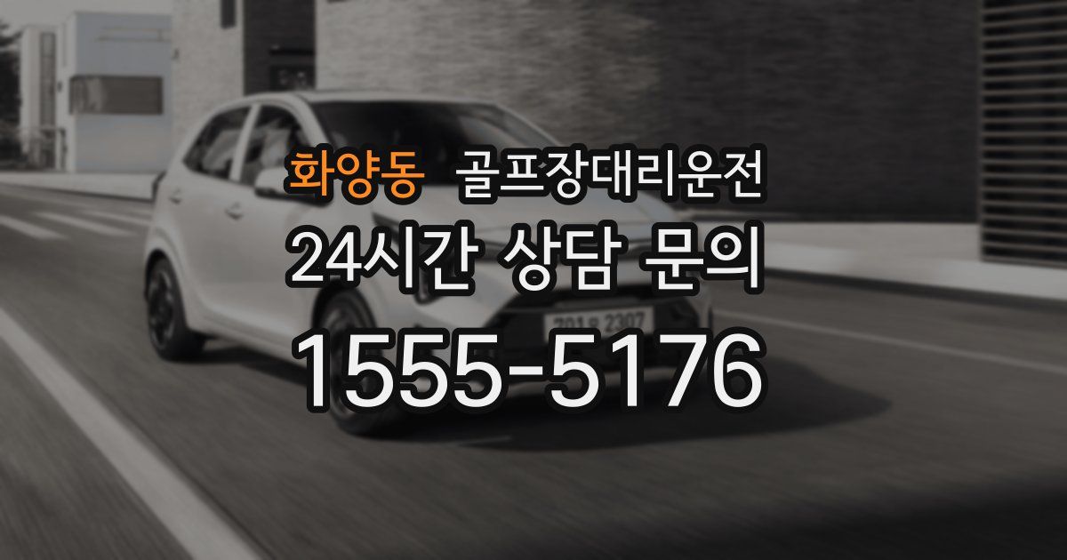 골프장대리운전 서비스