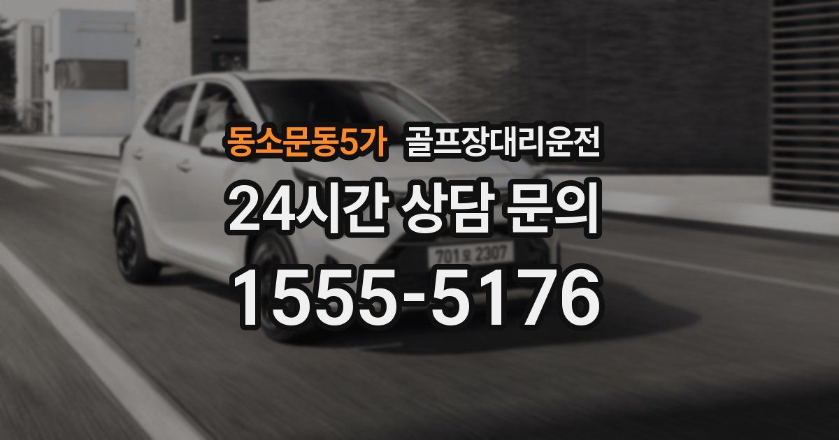 골프장대리운전 서비스